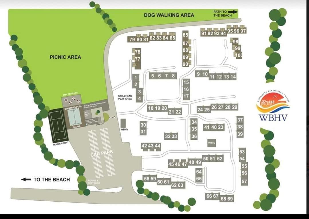 Chalet 18 Widemouth Bay Holiday Village บู๊ด ภายนอก รูปภาพ